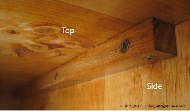 P13-Corner Pantry-Top mounting woodware