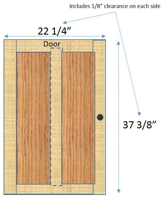 P18-Corner Pantry-Design door